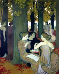 Las musas, 1893